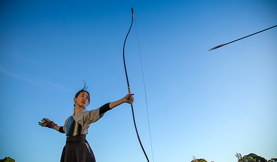 Kyudo - cung đạo Nhật Bản không chỉ là một môn thể thao mà còn là một nghệ thuật, một cách rèn luyện tâm trí. (Ảnh từ Internet)