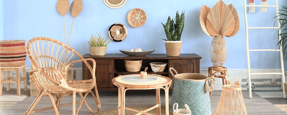 Sản phẩm mây tre lá Việt Nam.