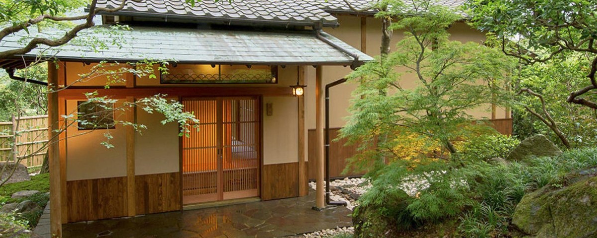 Nhà gỗ Nhật Bản.