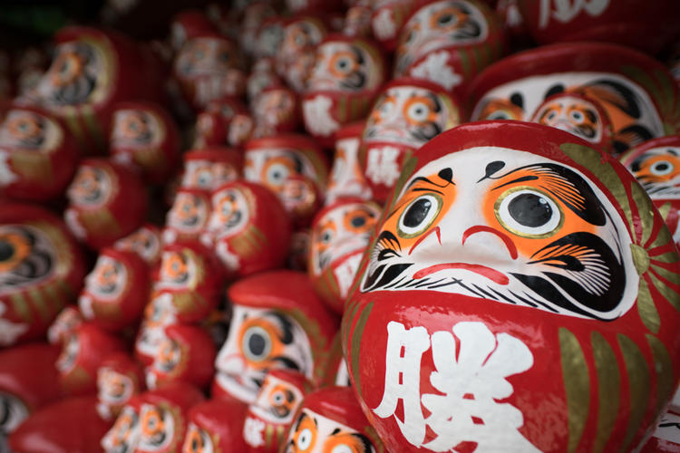 Gunma: Sản lượng búp bê daruma lớn nhất Nhật Bản. (Ảnh từ Internet)