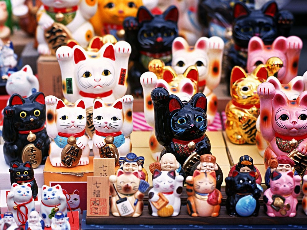 Mèo chiêu tài Maneki Neko (Ảnh từ Internet).