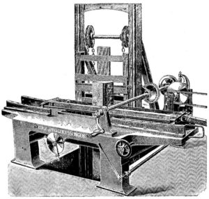 Sự ra đời của chiếc máy scie à bois montant mang lại bước tiến mới cho ngành sản xuất gỗ veneer. (Ảnh từ Internet)